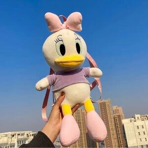 Disney Daisy Duck Plush Backpack New no tags